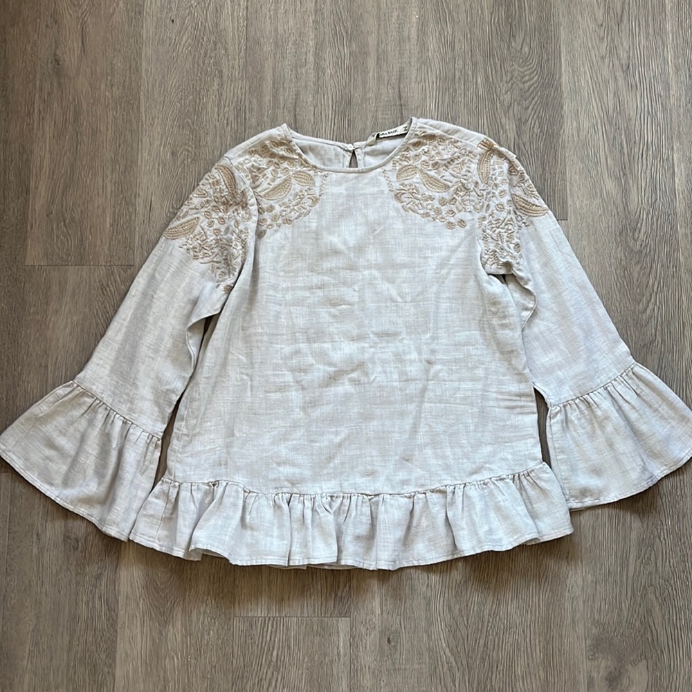 Zara Basic Tunic Blouse